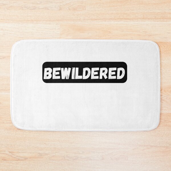 Item preview, Bewildered Emotional Aesthetic Typography Design designed and sold by variant designer.