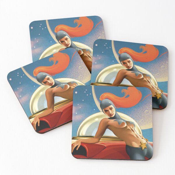 Item preview, GREETINGS FROM ANDROMEDA designed and sold by Retro Pop Art - Udo P. Linke.