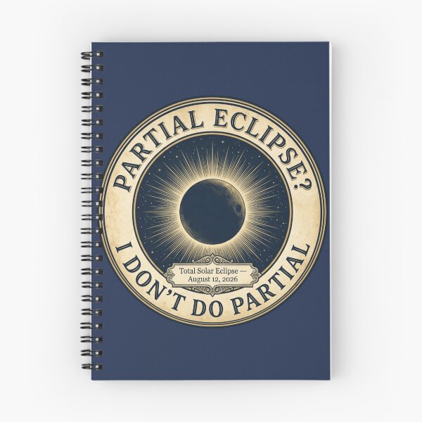 Item preview, Partial Eclipse I Don't Do Partial Spain 2026  designed and sold by CalmCapy Co.