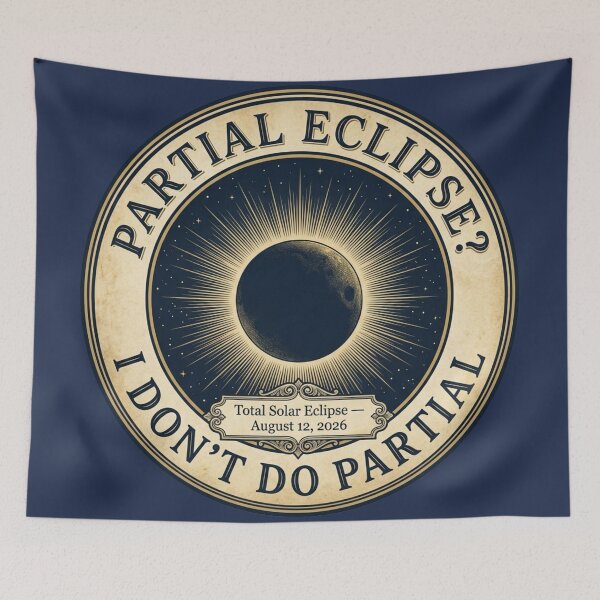 Item preview, Partial Eclipse I Don't Do Partial Spain 2026  designed and sold by CalmCapy Co.
