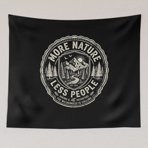 Item preview, More Nature Less People  designed and sold by Flirt-Teez.