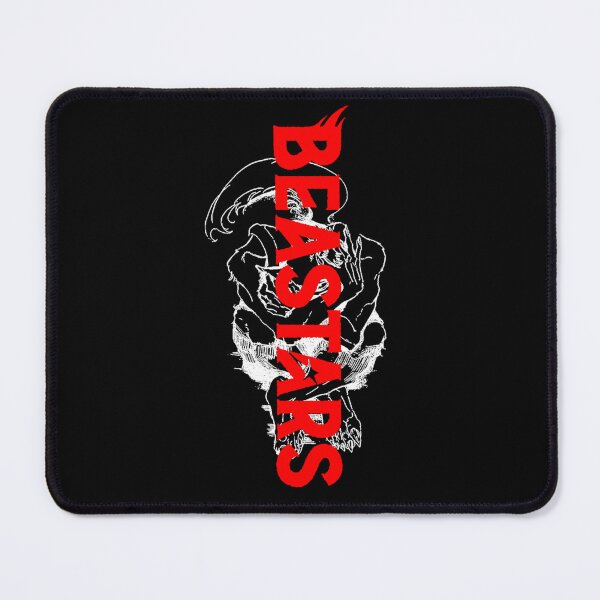 Item preview, Legoshi Grey Wolf Silhouette Bold Red Lettering designed and sold by Keewdy.