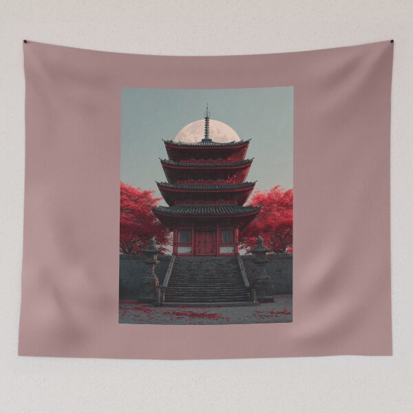 Item preview, the red pagoda designed and sold by PASSION AND FUN WORLD .