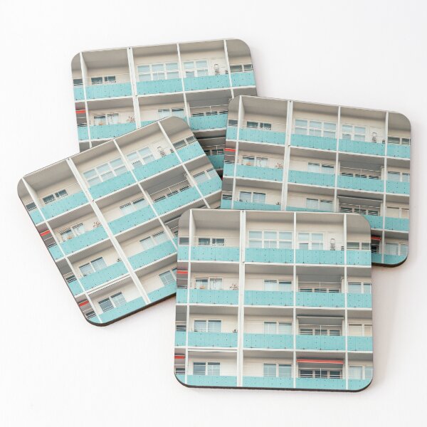 Item preview, the blue balconies 01 designed and sold by graziegranata.