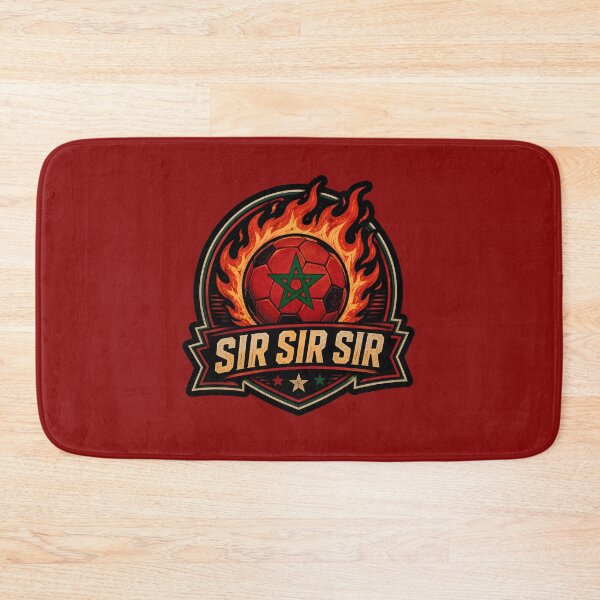 Item preview, Sir Sir Sir Moroccan Football Fan designed and sold by DemureArtsy.