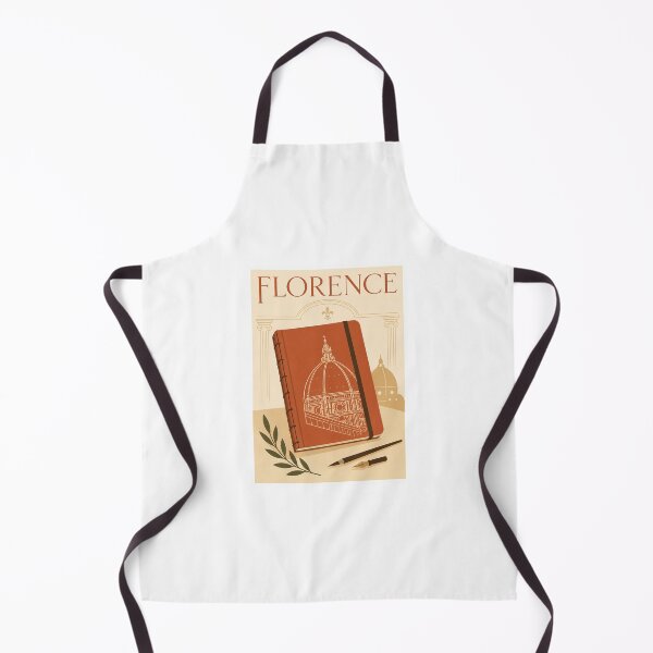 Item preview, Vintage Florence Italy Travel Sketchbook Poster designed and sold by Beyond Destinations.