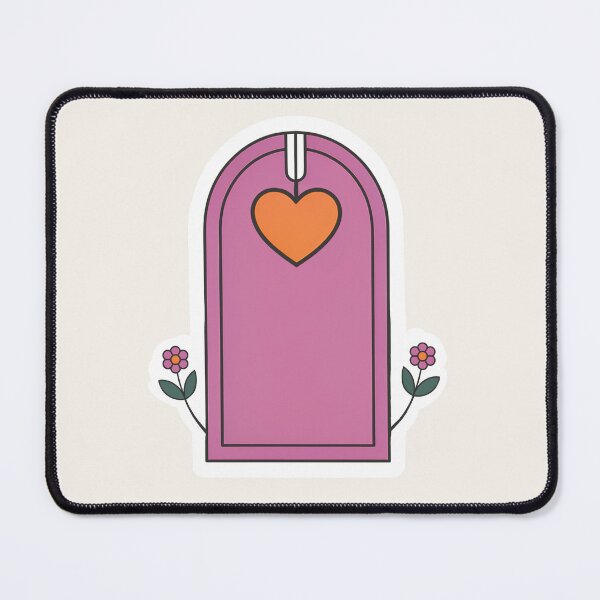 Item preview, Lesbian Floral Heart Bookmark designed and sold by TrendMorphic.