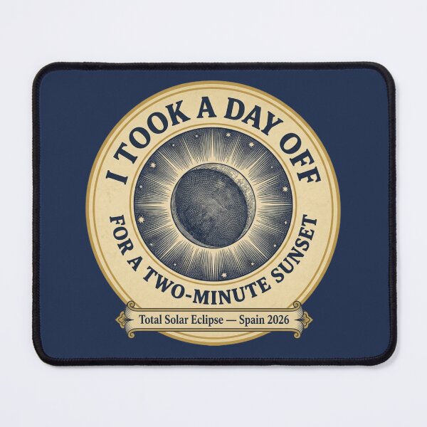 Item preview, I Took a Day Off For Two Minutes Eclipse 2026 designed and sold by CalmCapy Co.