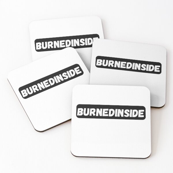 Item preview, Burnedinside Dark Mood Typography Design designed and sold by variant designer.