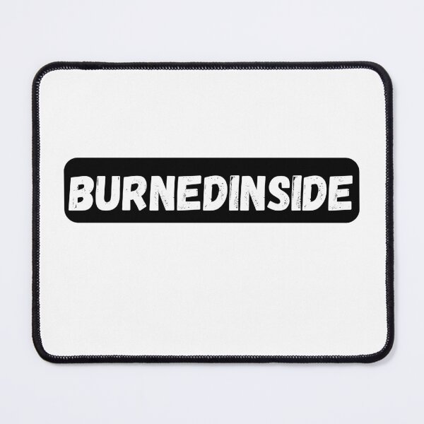 Item preview, Burnedinside Dark Mood Typography Design designed and sold by variant designer.