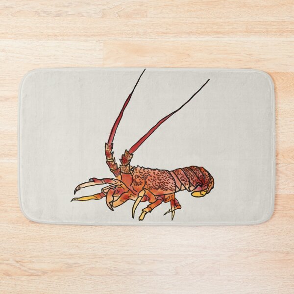Item preview, Tasmanian Rock Lobster Illustration | Coastal Marine Life Art designed and sold by Bound for Wonder.