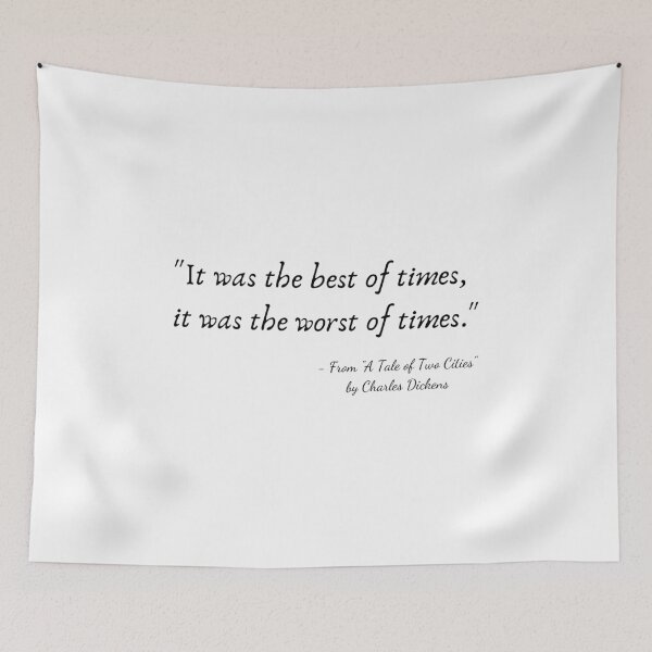 Item preview, A Quote from "A Tale of Two Cities" by Charles Dickens designed and sold by Poemit.