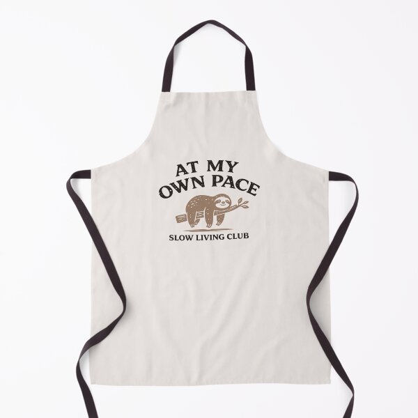 Item preview, Slow Living Club Sloth - At My Own Pace Cute Vintage designed and sold by MavtM.