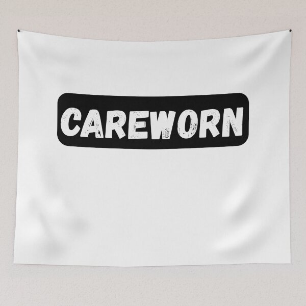 Item preview, Careworn Melancholic Typography Design designed and sold by variant designer.