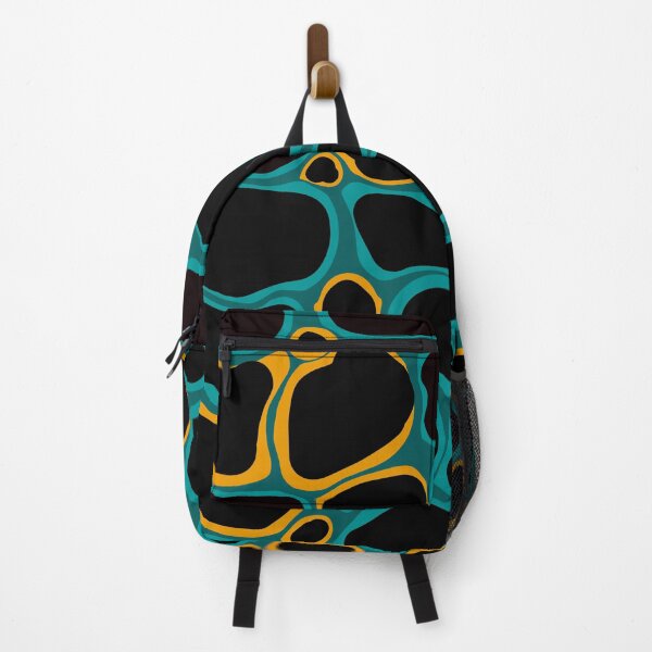 Item preview, Tortoiseshell - Abstract composition in black, teal and yellow E5 designed and sold by StefanStudioArt.