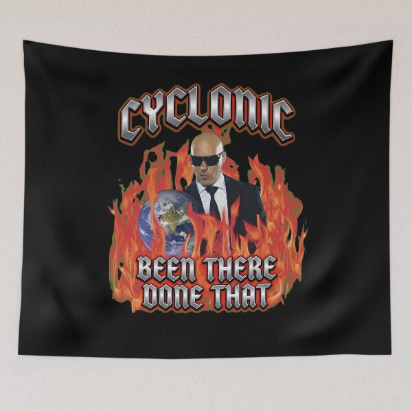 Item preview, PITBULL Been There Done That Fire Globe designed and sold by hardsuppodopo.