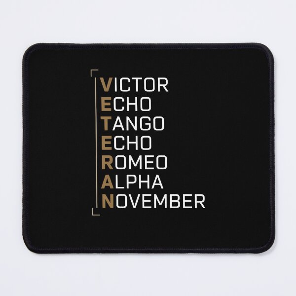 Item preview, Veteran Alphabet — Victor Echo Tango Echo Romeo Alpha November Military Phonetic designed and sold by DONT ASK CLUB.
