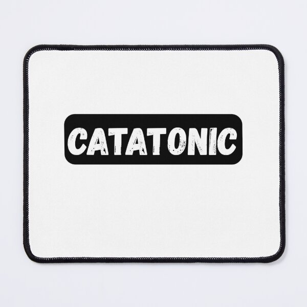 Item preview, Catatonic Dark Minimal Typography Design designed and sold by variant designer.