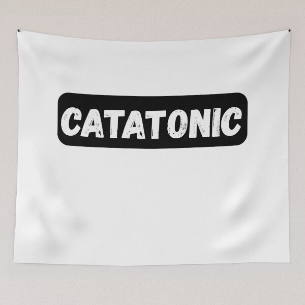Item preview, Catatonic Dark Minimal Typography Design designed and sold by variant designer.