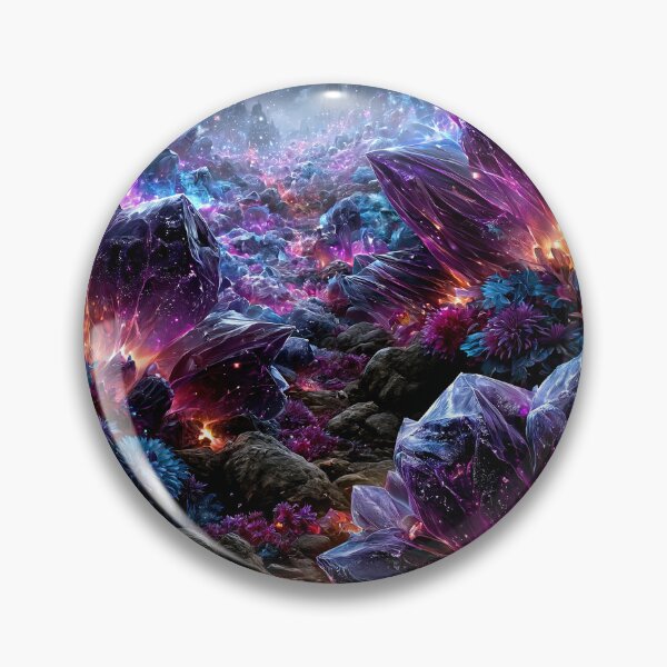 Item preview, Amethysts And Flowers designed and sold by DutteArt.