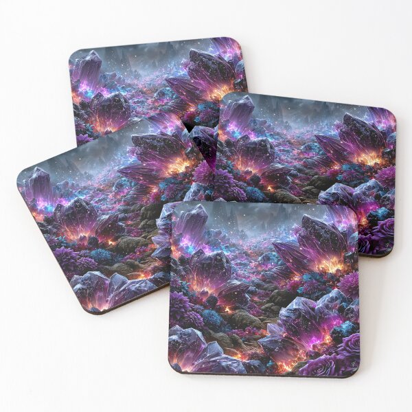 Item preview, Amethysts And Flowers designed and sold by DutteArt.