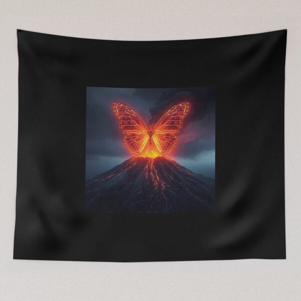 Item preview, LAVA BUTTERFLY 3 designed and sold by mama-creative.
