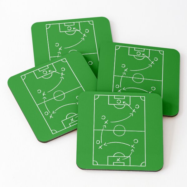 Item preview, Football Field - Diagram of a Play - World Cup Ready designed and sold by ZERO-MIND.