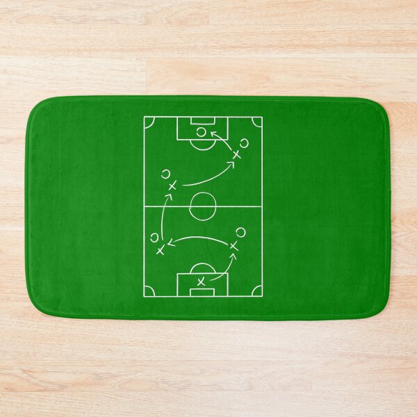 Item preview, Football Field - Diagram of a Play - World Cup Ready designed and sold by ZERO-MIND.