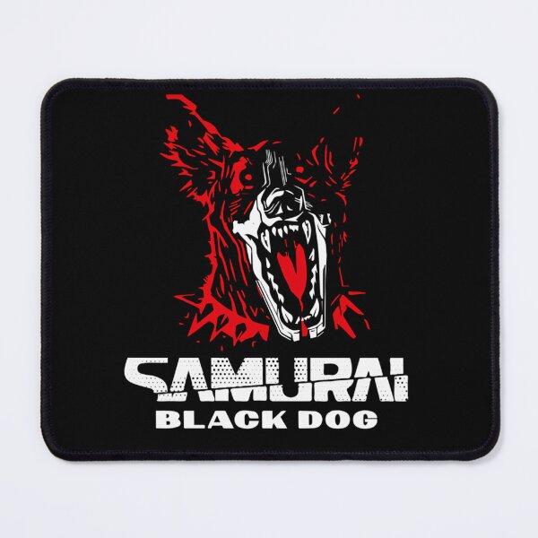 Item preview,  Black Dog Angry Growling Hound Cyberpunk Style designed and sold by Keewdy.