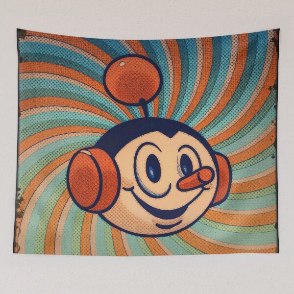 Aperçu de l'œuvre ATOMINO #2 créée et vendue par Retro Pop Art - Udo P. Linke.