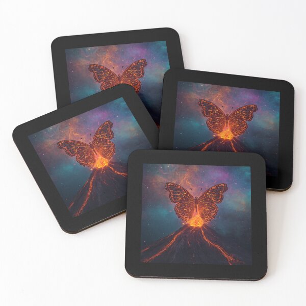Item preview, LAVA BUTTERFLY 4 designed and sold by mama-creative.