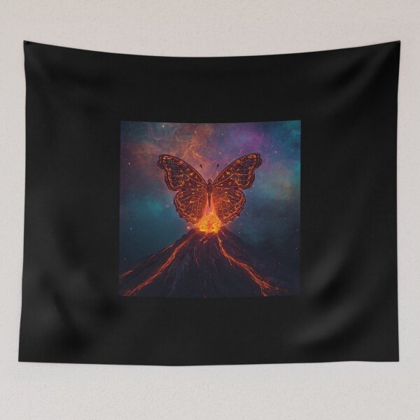 Item preview, LAVA BUTTERFLY 4 designed and sold by mama-creative.