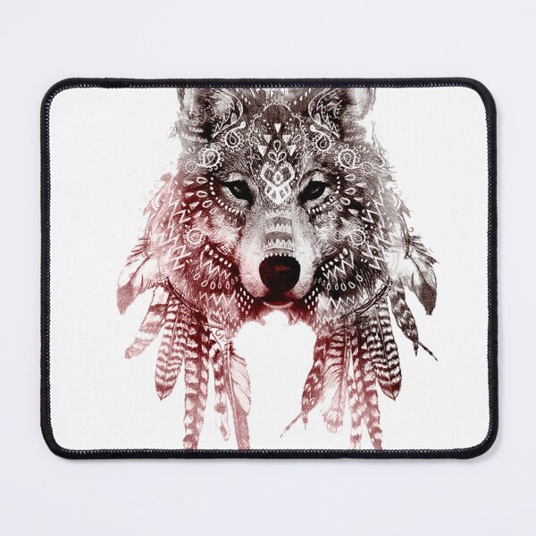 Item preview, spiritual wolf designed and sold by BubbleArt001.