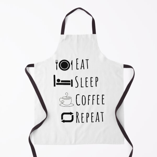 Item preview, Eat, Sleep, Coffee, Repeat designed and sold by DixieGirlStudio.