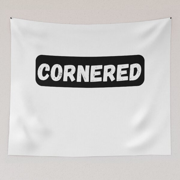 Item preview, Cornered Dark Mood Typography Design designed and sold by variant designer.