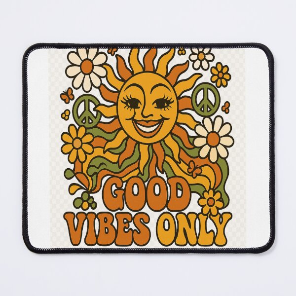Item preview, Good Vibes Retro Sun Art designed and sold by NoNameDrops.