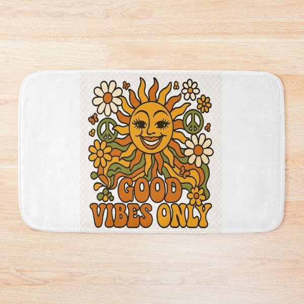 Item preview, Good Vibes Retro Sun Art designed and sold by NoNameDrops.