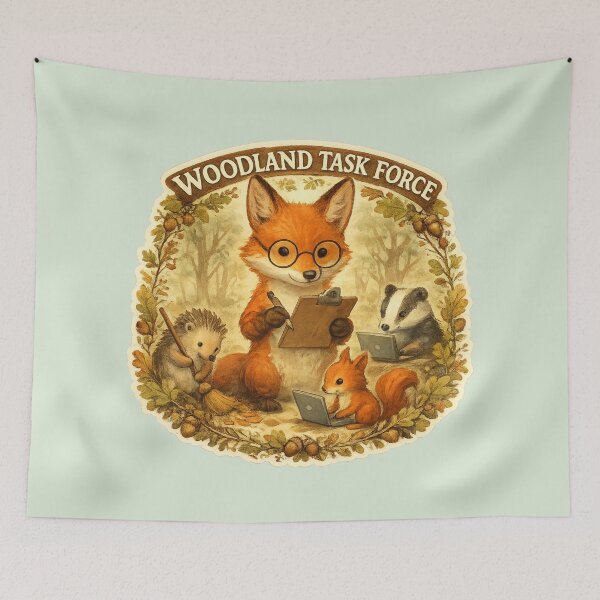 Item preview, Woodland Task Force designed and sold by ChirpInc.