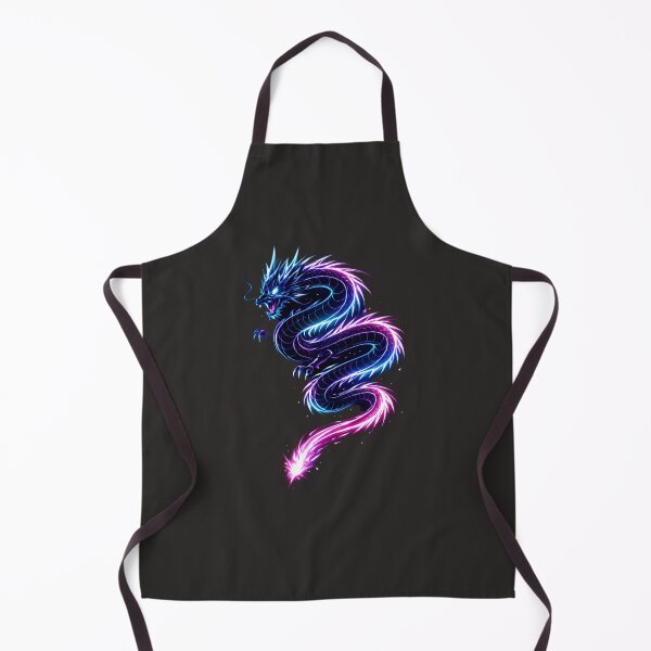 Item preview, Futuristic Neon Dragon – Cyberpunk Serpent of Neo Tokyo designed and sold by Neo Tokio.