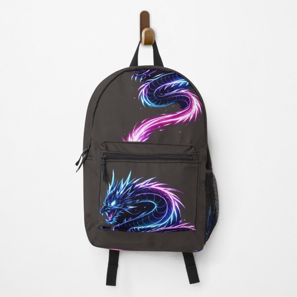 Item preview, Futuristic Neon Dragon – Cyberpunk Serpent of Neo Tokyo designed and sold by Neo Tokio.