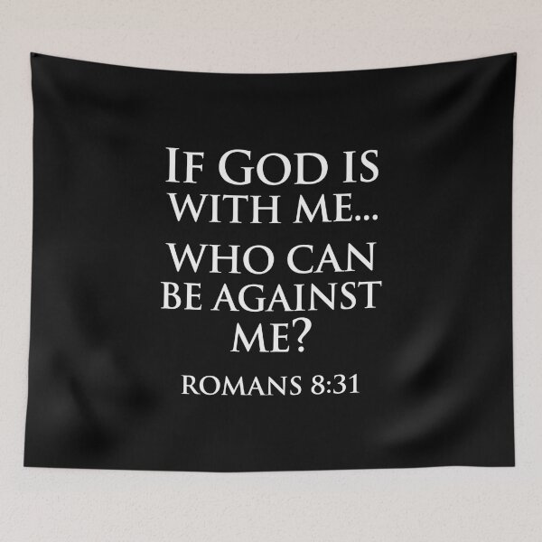 Item preview, If God Is With Me Who Can Be Against Me designed and sold by Flirt-Teez.