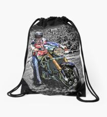 Ducati Style Drawstring Bag