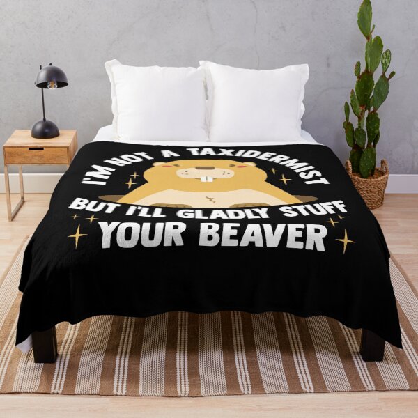 Item preview, Funny Taxidermist Beaver Humor Quote Tee designed and sold by SiarheiYur.