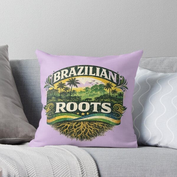 Item preview, Brazilian Roots Vintage Amazon Jungle Badge designed and sold by PACS0011.