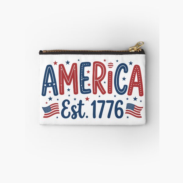 Item preview, America Est 1776 Doodle Letters Patriotic 4th of July designed and sold by LightWhim.