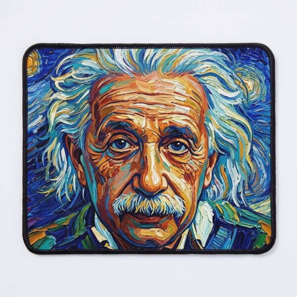 Item preview, The Starry Mind of Albert Einstein designed and sold by Neo21Studio.
