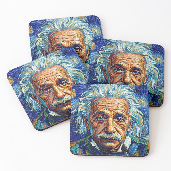 Item preview, The Starry Mind of Albert Einstein designed and sold by Neo21Studio.