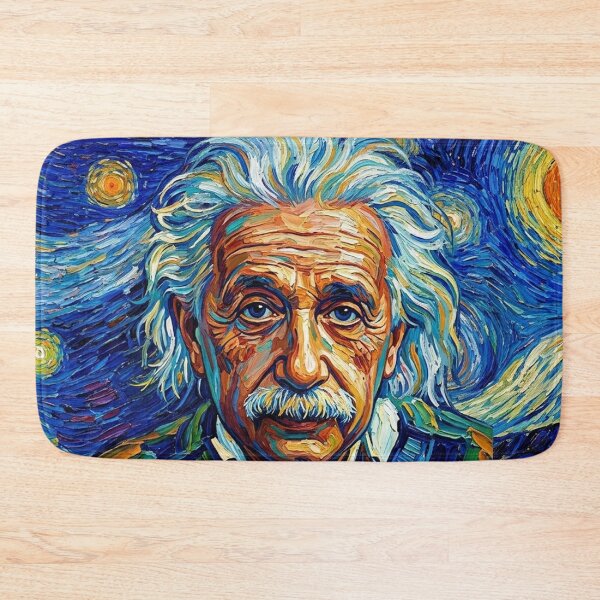 Item preview, The Starry Mind of Albert Einstein designed and sold by Neo21Studio.
