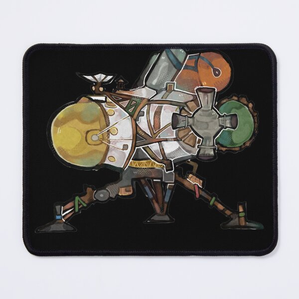 Item preview, Cartoon Spaceship Cozy Outer Wilds Space Explorer Sticker designed and sold by · GAMING SOUL ·.