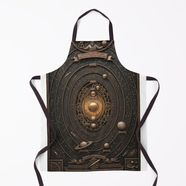 Item preview, Vintage Heliocentric Solar System Clockwork Map designed and sold by PhotoWoman.